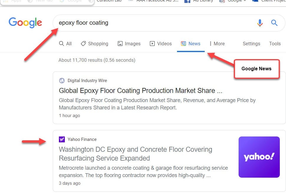 Concrete Polishing Contractor Publicity SEO