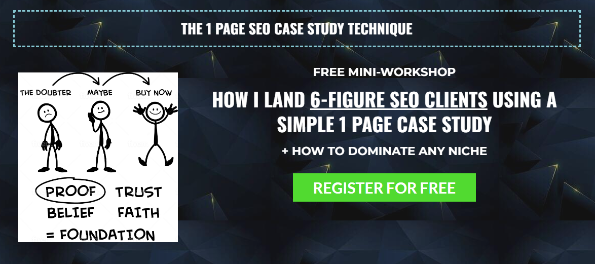 one page case studies workshop