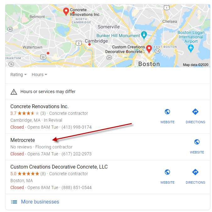 Pourquoi mon entreprise n'apparaît-elle pas sur Google Maps